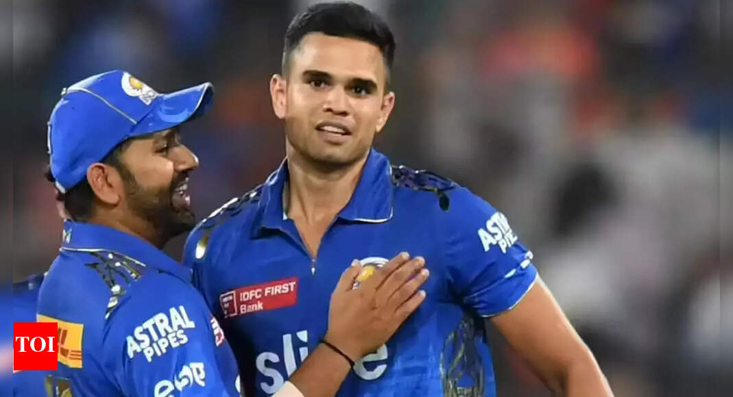 Rohit Sharma bows to Arjun Tendulkar after Mumbai Indians’ IPL exit – WATCH | Cricket News