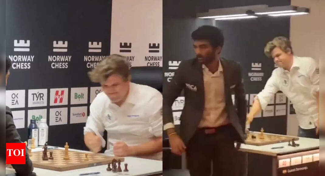 Anand Mahindra on Magnus Carlsen’s reaction after losing to D Gukesh: ‘Wasn’t just a tantrum, it was…’
