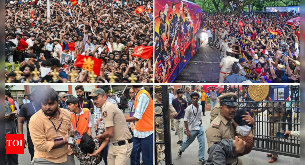 RCB victory celebration turns tragic top developments: 11 dead in Chinnaswamy stampede in Bengaluru; child among victims, 33 injured | India News