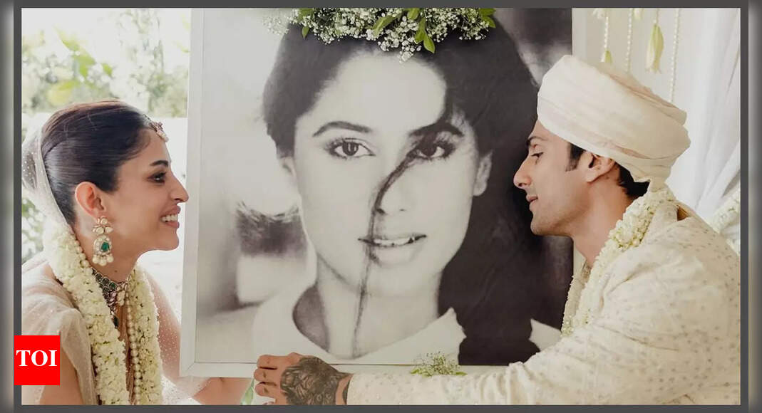 Prateik Smita Patil reveals his late mother appeared in wife Priya Banerjee’s dream asking them to get married in her house: ‘All the 42 guests felt her presence’ |