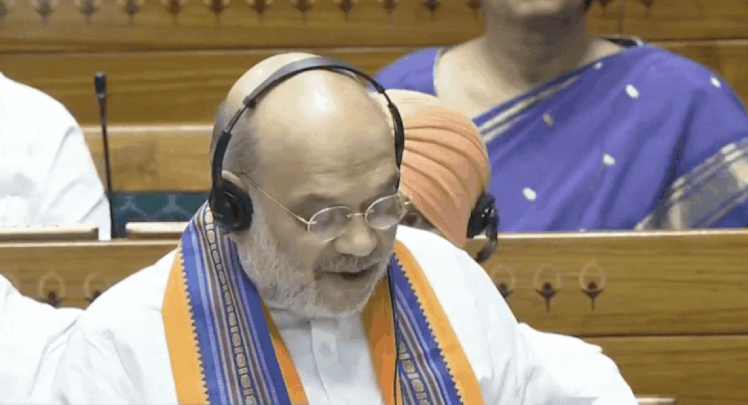 Monsoon session: Oppn MPs tear copies of three key bills; throw bits of paper at Amit Shah | India News