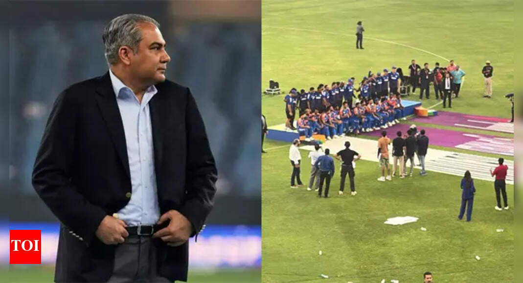 Ugly scenes in Dubai as PCB chief runs away with Asia Cup trophy | Cricket News