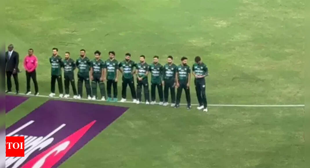 Shaheen Afridi, Haris Rauf ‘disrespect’ India’s national anthem at Asia Cup Final | Cricket News