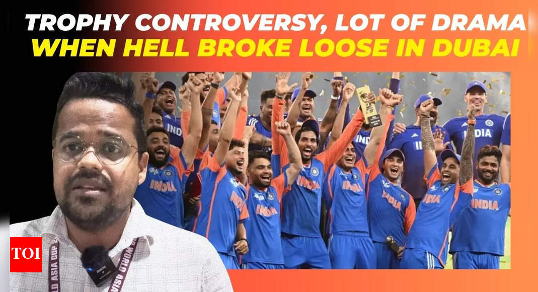 One-hour drama in Dubai after India vs Pakistan final: Inside details of how PCB chief Mohsin Naqvi ran away with Asia Cup trophy after India vs Pakistan final | Cricket News