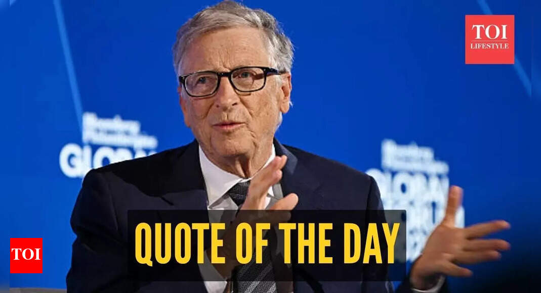 Quote of the day by Bill Gates: “It’s fine to celebrate success but it is more important to heed the…”